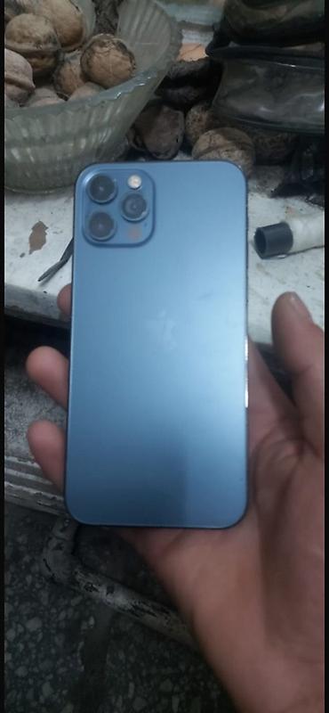 5 plus 2: IPhone 12 Pro, Б/у, 128 ГБ, Pacific Blue, 100 % — 1