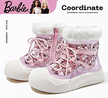 Зимние сапоги Barbie Coordinate для девочки 27 размер НОВЫЕ ! Нам не