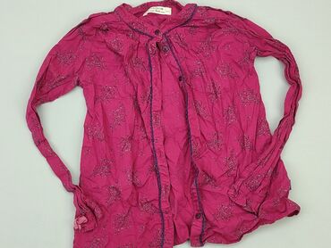 spodenki skórzane born2be: Shirt 9 years, condition - Very good, pattern - Print, color - Claret