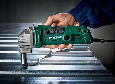 merdevine dva stepenika: PARKSIDE električni nibler za metal PMK 550 BI – 550 W Opis: - Snažan — 4