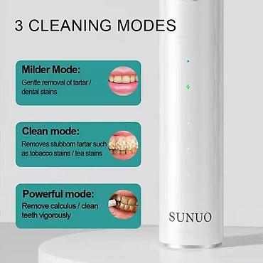 чистка ухо: Xiaomi Youpin Sunuo Smart Visual Ультразвуковой стоматологический — 4