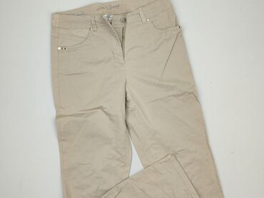 szerokie spodnie lidl: C&A, Material trousers for women, size XL (EU 42)