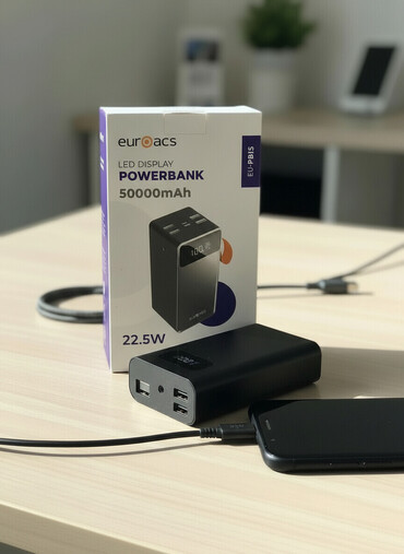 Powerbanklar: Powerbank 50000 mAh, Yeni — 1
