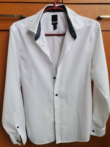 Košulje: Kao nova snežno bela muška košulja. Veličina 39/40. Slim fit — 6