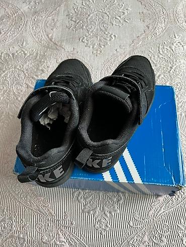 Детская обувь: Uşaq krossovkası – Nike (qara) Original - Model: aşağı profilli uşaq — 6