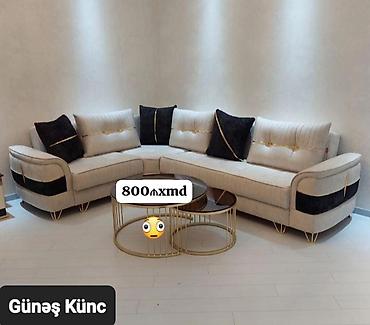 kreditle divan satisi: Günəş Künc və oturma dəsti modelləri - Günəş Künc divan: L formalı — 1