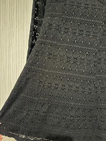 Kokteyl donlar: Qadın paltarları dəsti 1) Qara qipurlu don - Rəng: qara - Material — 2