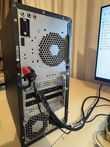 4k monitor: HP Victus masaüstü oyun kompüteri + A4Tech Bloody gaming siçanı — 4
