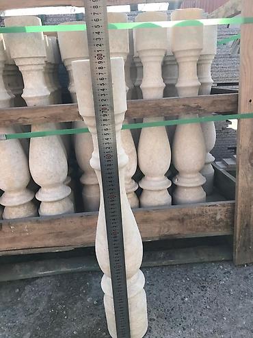 Готовые балясины: Готовая балясина, Материал: Сары-Таш, Для лестницы, Новый at lalafo.kg — 2 Готовые балясины: Готовая балясина, Материал: Сары-Таш, Для лестницы, Новый — 2