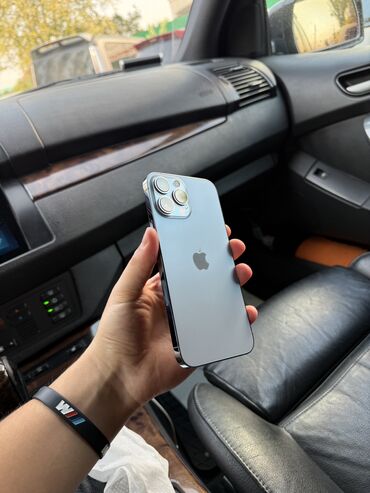 купить бу айфон 16 про макс: IPhone 13 Pro Max, Б/у, 256 ГБ, Голубой, 74 %