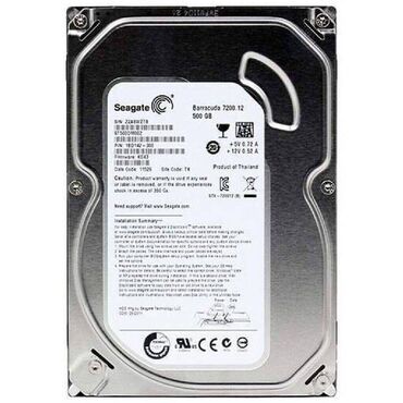 Другие аксессуары: Накопитель Жесткий диск 500 ГБ Seagate Barracuda ST500DM002 б/у. HDD