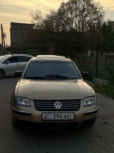 Volkswagen: Volkswagen Passat: 2001 г., 1.8 л, Механика, Бензин, Седан