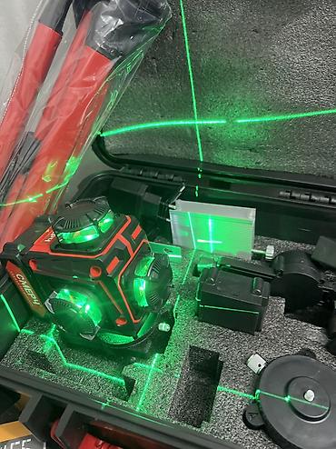 3d пол: Лазерный уровень 3D/4D с зелёным лучом в комплекте. Описание: - — 1