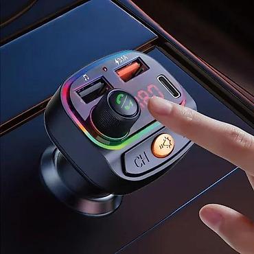 Audio oprema za auto: Bluetooth FM transmiter MP3 za auto C15 NOVO. OPIS PROIZVODA — 3