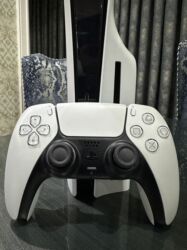 PS5 (Sony PlayStation 5): Playstation Slim 1 TB Diskli Versiya Playstation ideal vəziyyətdədir — 8