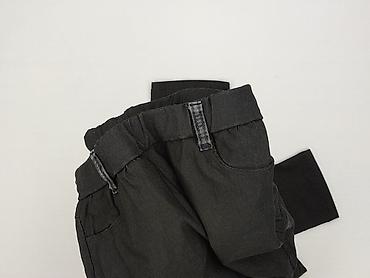 czarne cargo pull and bear: Spodnie materiałowe damskie, rozmiar S — 5
