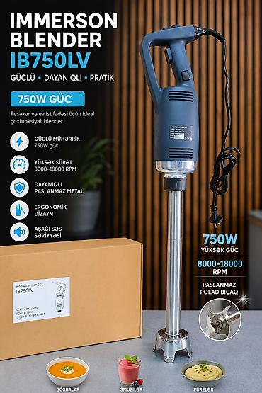 🔥 IB750LV PROFESSİONAL İMMERSION BLENDER – 750W 🔥 🔴 Kredit ve köçürmə lalafo.az -da 🔥 IB750LV PROFESSİONAL İMMERSION BLENDER – 750W 🔥 🔴 Kredit ve köçürmə