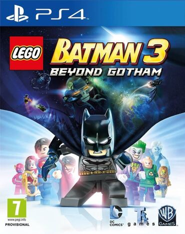 игры ps4: Оригинальный диск!!! LEGO Batman 3: Beyond Gotham на PS4 – веселые