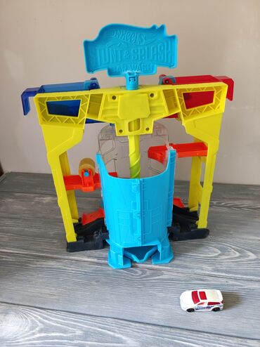 Игрушки: Игровой набор Hot Wheels мойка + машинка Оригинал В хорошем at lalafo.kg — 9 Игрушки: Игровой набор Hot Wheels мойка + машинка Оригинал В хорошем — 9
