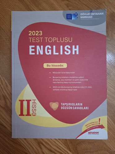 Testlər: İngilis dili Testlər 11-ci sinif, DİM, 1-ci hissə, 2019 il