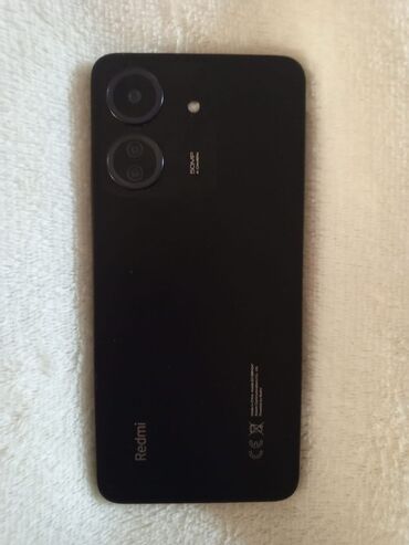 Xiaomi: Xiaomi Redmi 13C, 256 GB, rəng - Qara, 
 Barmaq izi, Face ID
