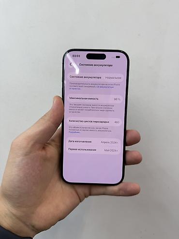 iphone xr max: IPhone 15 Pro, Б/у, 256 ГБ, Black Titanium, Защитное стекло, Чехол, 90 % — 6