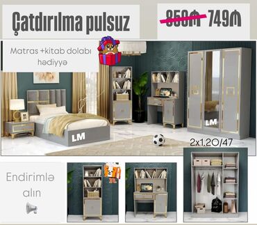 Rəflər: Təknəfərlik çarpayı