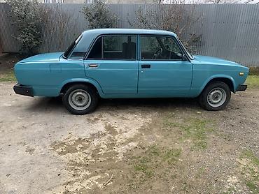 VAZ (LADA): Lada 2107 sedan - Kuzov: 4 qapılı sedan, mavi rəng - Mühərrik — 2