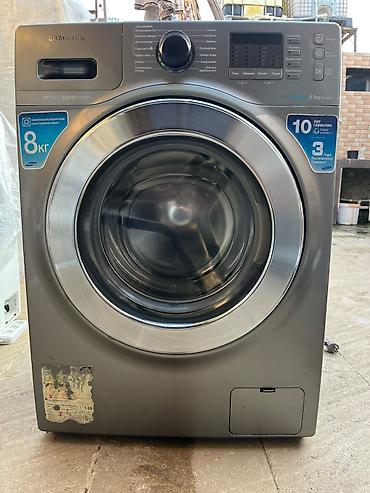 donər isi: Samsung paltaryuyan maşın – ön yükləmə, 8 kq tutum Əsas — 1