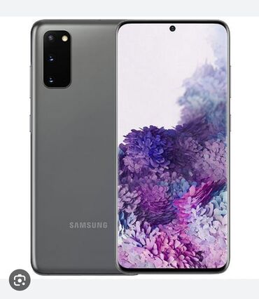 самсунк s 20: Samsung Galaxy S20, Б/у, 128 ГБ, цвет - Серый, 2 SIM