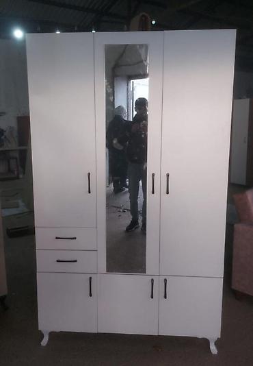 Paltar dolabları, qarderoblar: 3 qapılı paltar dolabı - Material: laminat - Ölçü: 2 m × 45 sm × 1.20 — 18
