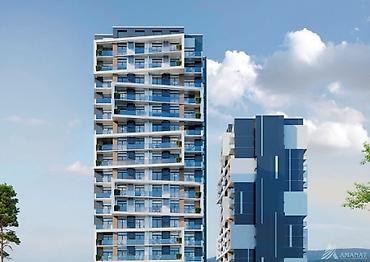 Продажа квартир: 2 комнаты, 87 м², Асанбай мкр Элитка, 11 этаж, ПСО (под самоотделку) — 1