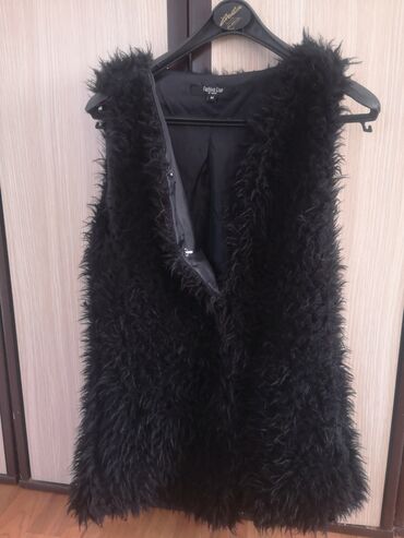 Prsluci: Fashion, M, Veštačko krzno, bоја - Crna — 3