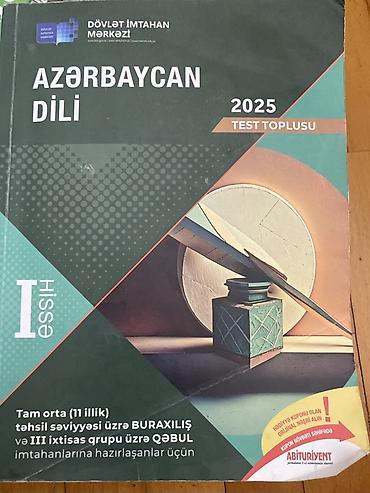 Testlər: Test toplusu Azərbaycan dili 2025 — 1