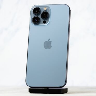 iphone 13 pro max işlenmiş: IPhone 13 Pro Max, 128 GB, Sierra Blue, Face ID, Sənədlərlə