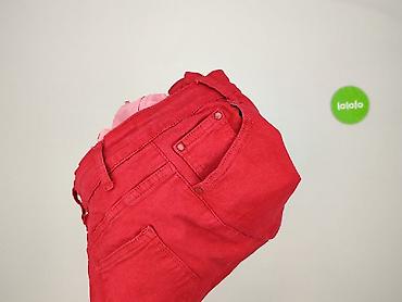 czerwona kurtka pull and bear: Spodnie materiałowe damskie, rozmiar M — 5