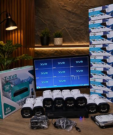 Tam paket müşahidə sistemi - Monitor: 20" ekran - DVR/XVR: 8 çıxışlı lalafo.az -da Tam paket müşahidə sistemi - Monitor: 20" ekran - DVR/XVR: 8 çıxışlı