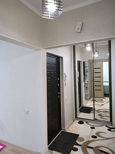 продается однокомнатная квартира аламедин 1: 2 комнаты, 48 м², 105 серия, 3 этаж, Евроремонт