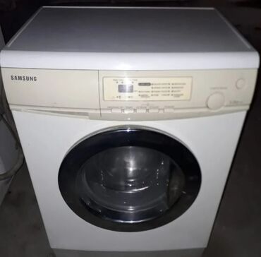 köhnə paltaryuyan alıram: Paltaryuyan maşın Samsung, 5 kq, İşlənmiş, Avtomat, Qurutmasız, Kredit yoxdur, Ünvandan götürmə