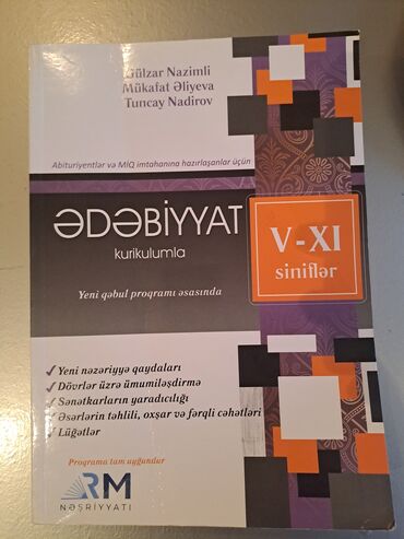 5 ci sinif heyat bilgisi kitabi: Ədəbiyyat 5-11ci sinif Ədəbiyyat kurikulumla