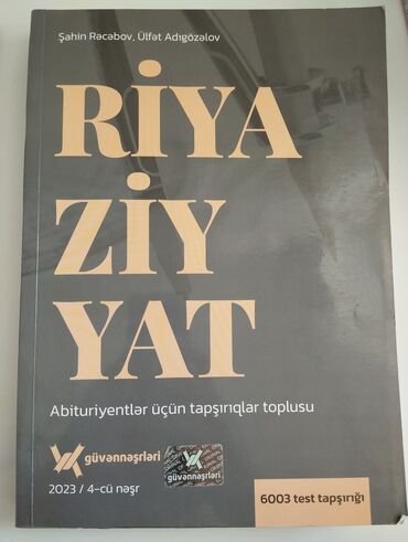 Digər kitablar və jurnallar: 2023 abituriyentler üçün tapşırıqlar toplusu 15 azn yox sadəcə 6 azn lalafo.az -da Digər kitablar və jurnallar: 2023 abituriyentler üçün tapşırıqlar toplusu 15 azn yox sadəcə 6 azn