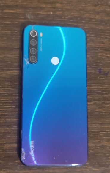 аккумулятор для телефона флай дс 128: Redmi Note 8, 64 GB, rəng - Mavi, Barmaq izi