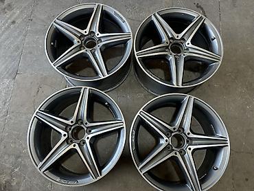 bmw disk type 1: R 18 amg paket. İdeal vezzyetde barter var. 4 ədəd yüngül lehimli disk — 4
