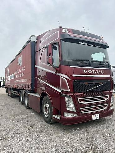 Тягачи: Тягач, Volvo, Тентованный — 13