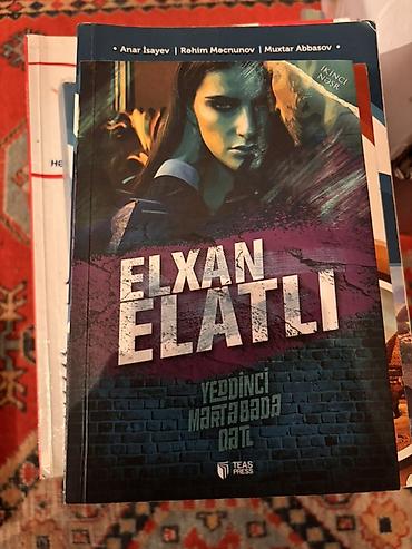 şantaj kitab pdf indir: Elxan Elatlının detektiv-triller janrında 4 kitabdan ibarət dəsti - — 4