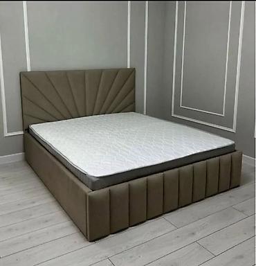 Двуспальные кровати: Двуспальная кровать, Новый, С ящиком для хранения, длина - 200 см — 5