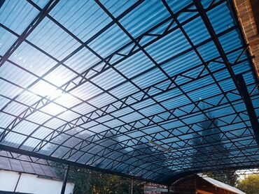 Навесы: Навес, Арочный, Металл, Поликарбонат — 9