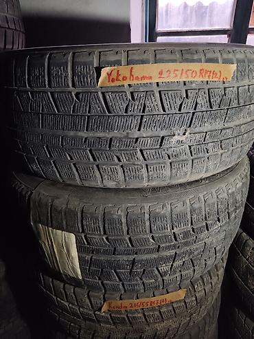 шины бу зимние: Шины 225 / 50 / R 17, Зима, Б/у, Пара, Легковые, Япония, Yokohama — 2