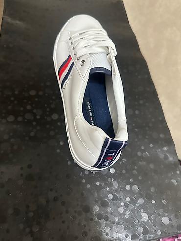 tommy: Кроссовки, 38, Tommy Hilfiger, Новый, цвет - Белый, Самовывоз — 2