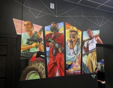 Декоративная роспись: Аэрография, Барельеф, Художественная роспись Больше 6 лет опыта — 25